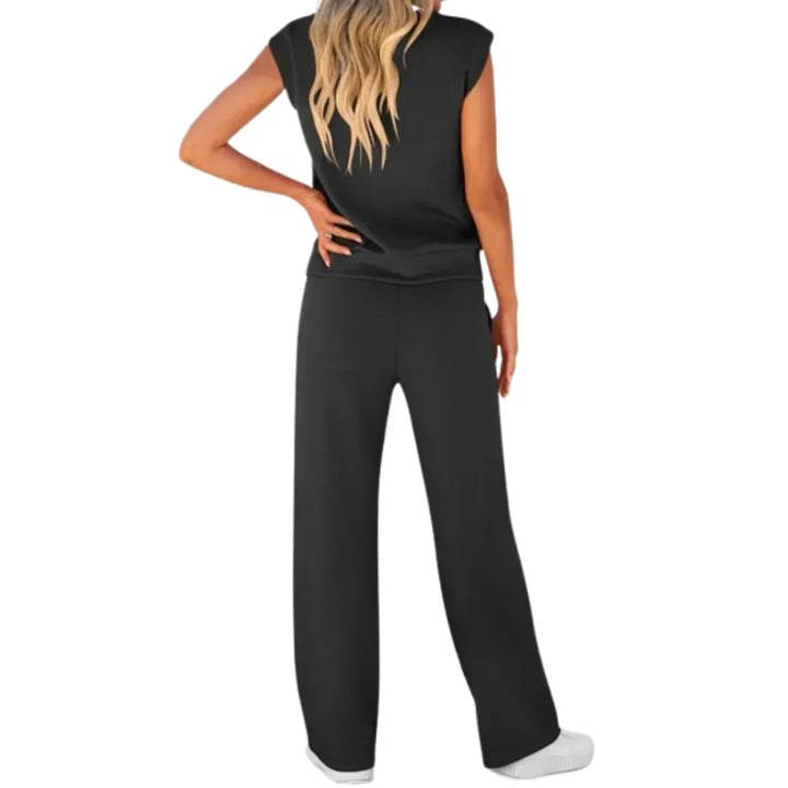 KAIYA | Women's Casual Comfortable Two Piece Lounge Set