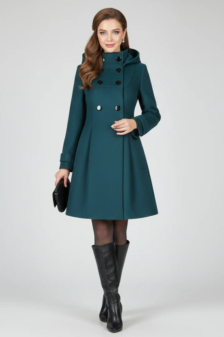Women's Winter Coat in green