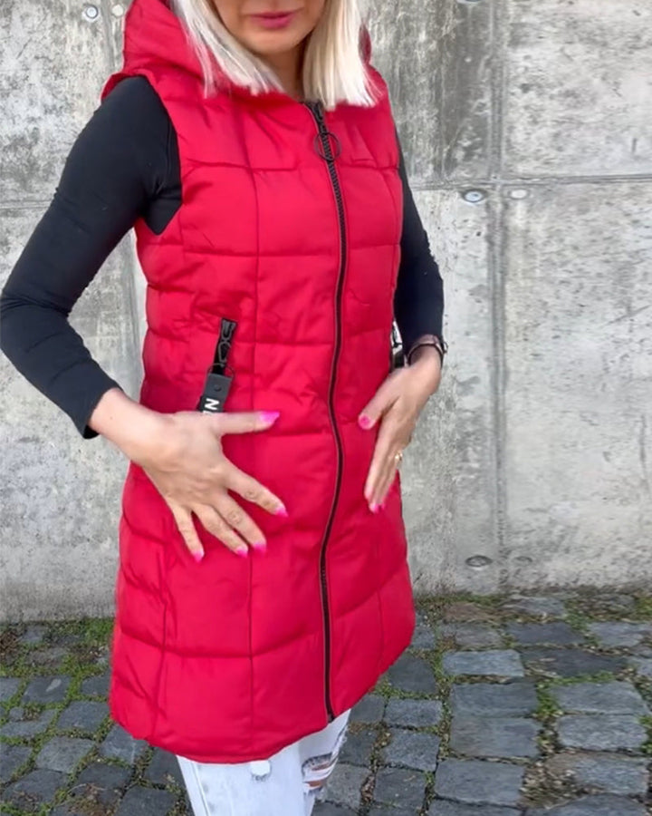 CELESTE | Sleeveless Puffer Jacket
