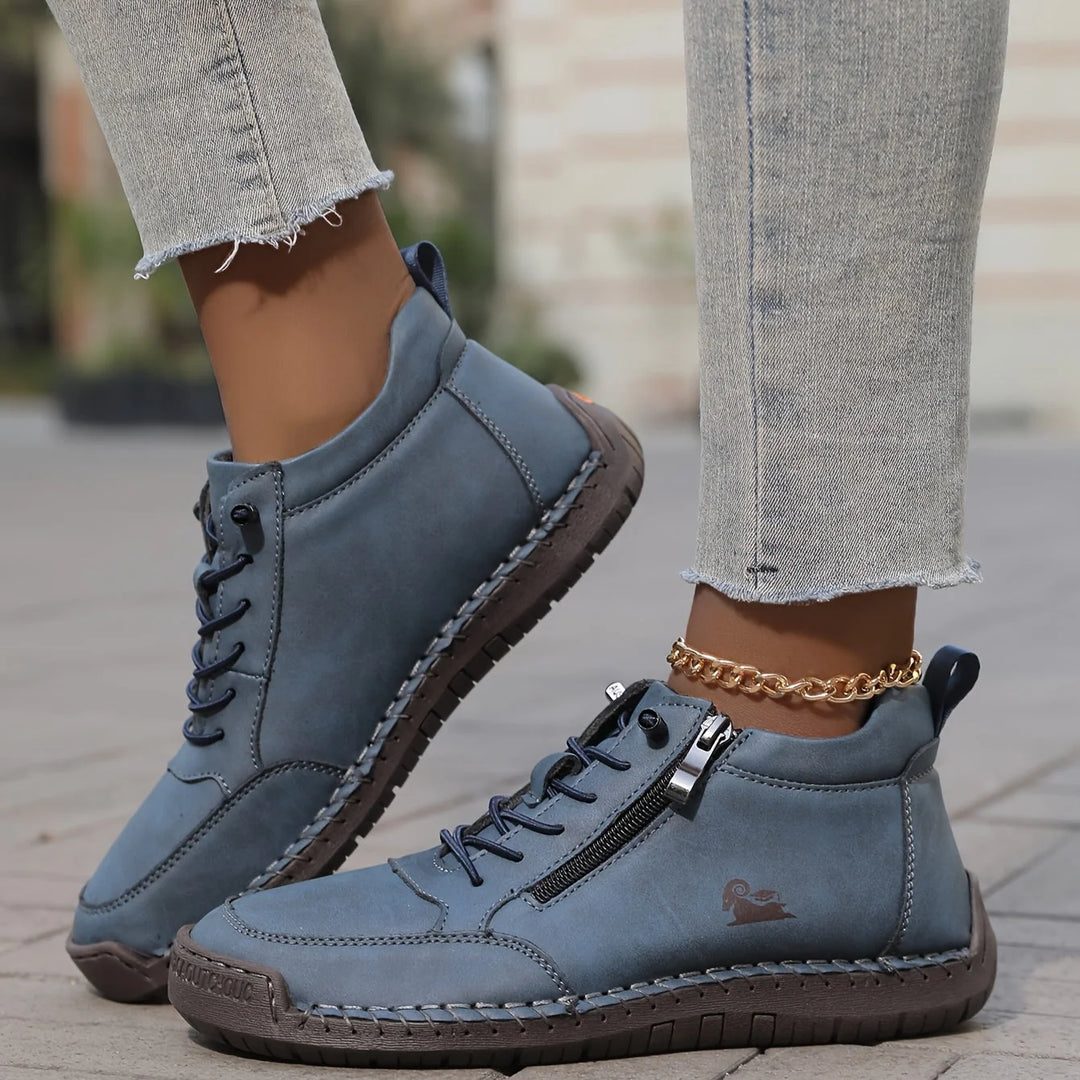 Women's Comfortable Orthopedic Shoes in blue