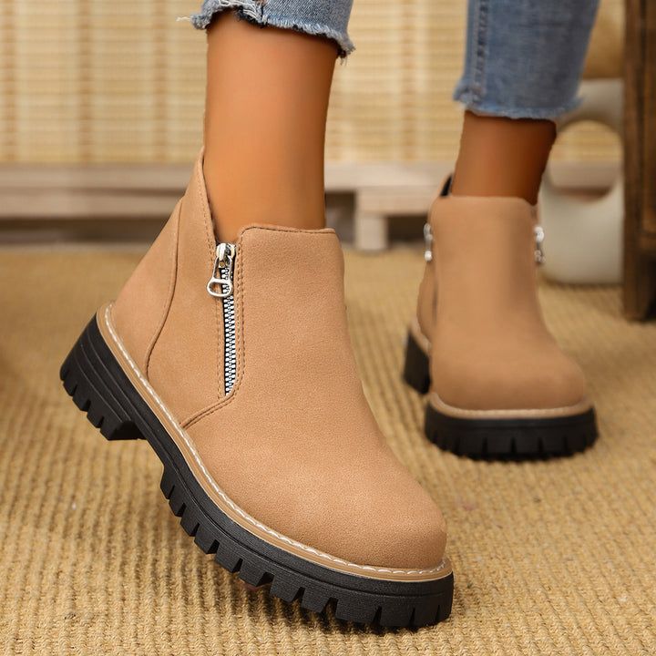 Women's Winter Orthopedic Boots in tan