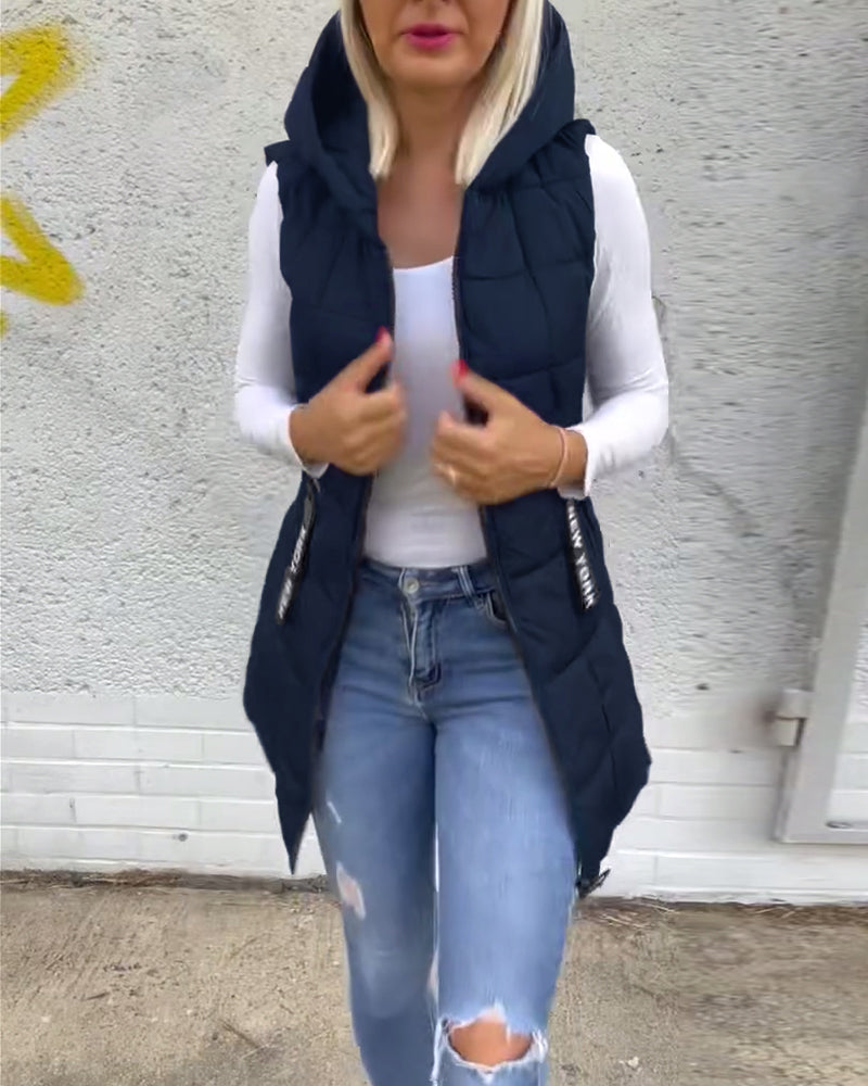 CELESTE | Sleeveless Puffer Jacket