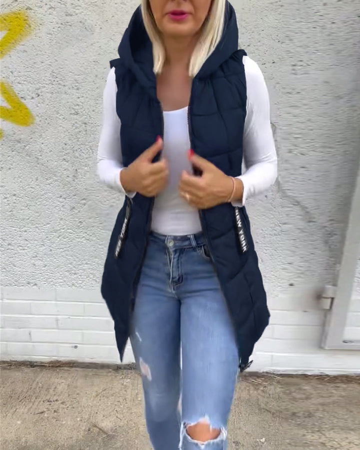 CELESTE | Sleeveless Puffer Jacket