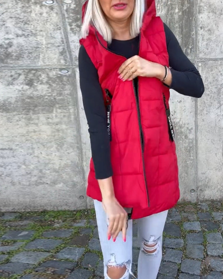 CELESTE | Sleeveless Puffer Jacket