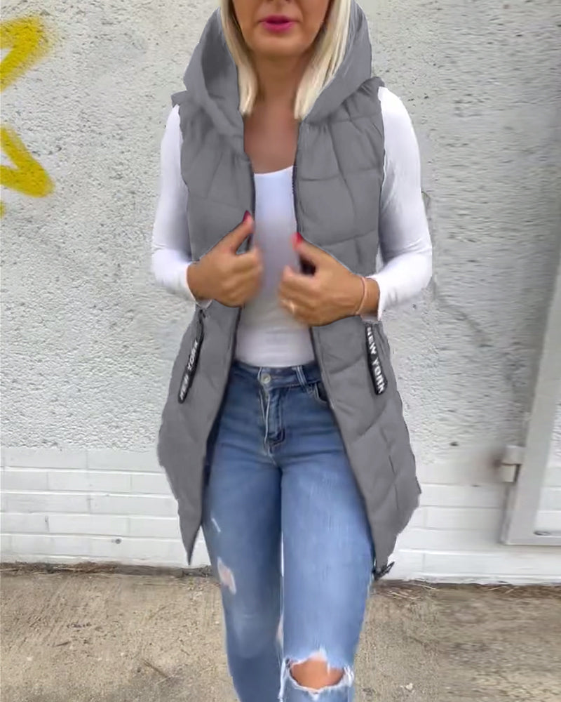 CELESTE | Sleeveless Puffer Jacket