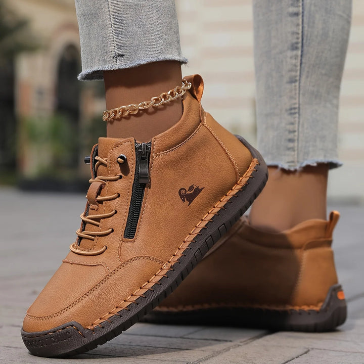 Women's Comfortable Orthopedic Shoes in brown