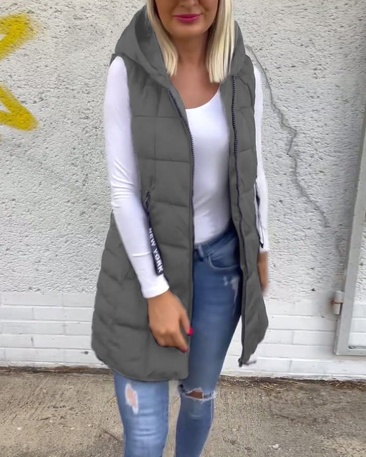 CELESTE | Sleeveless Puffer Jacket