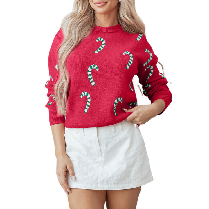 Women's Ugly Christmas Sweater in red
