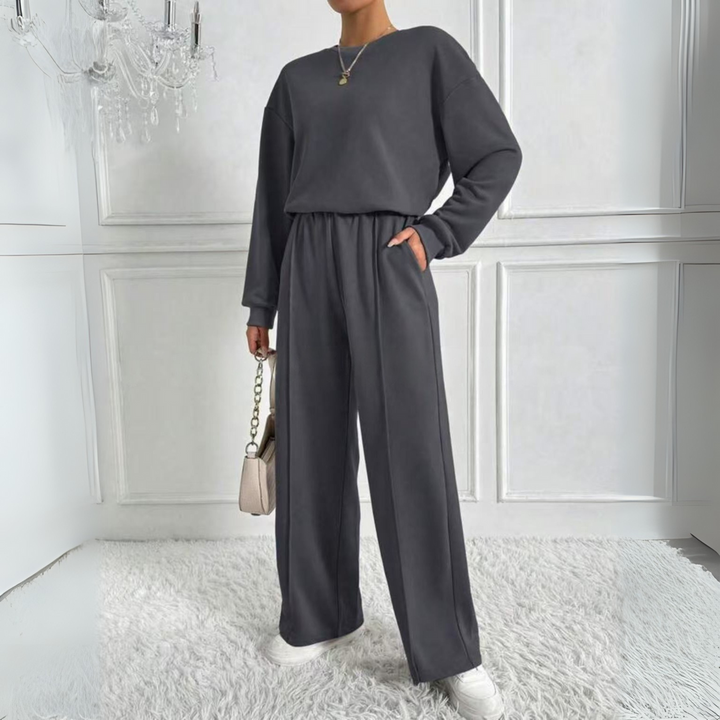 AMBRA | Long Sleeve High Waist Women's Set