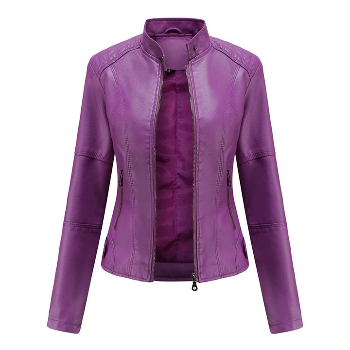Women's Lightweight Quilted Jacket in violet