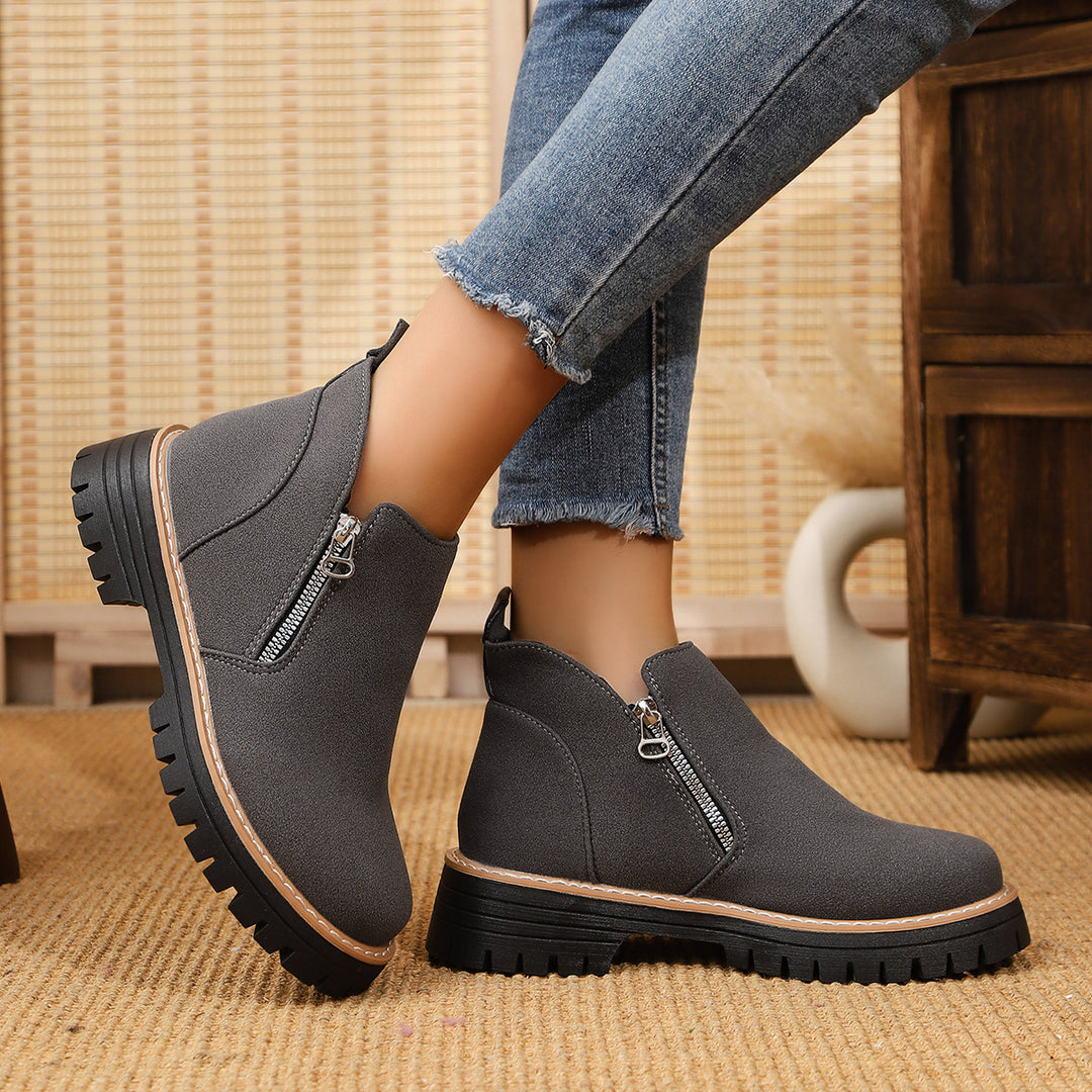 Women's Winter Orthopedic Boots in grey
