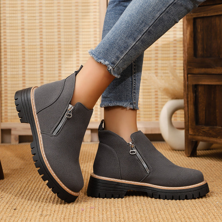 Women's Winter Orthopedic Boots in grey