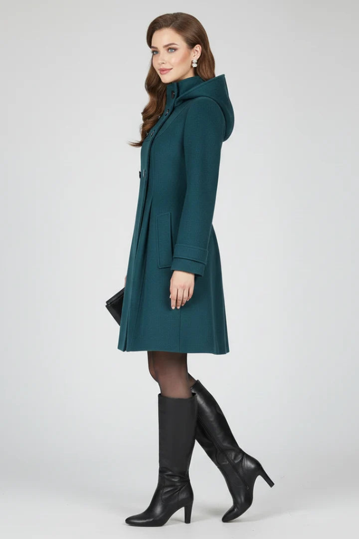 Women's Winter Coat in green