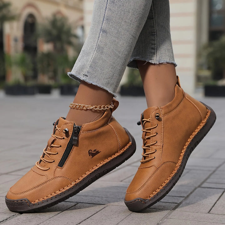 Women's Comfortable Orthopedic Shoes in brown