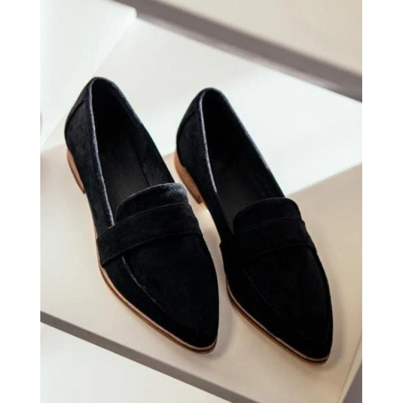 Women's Orthopedic Penny Loafers in black