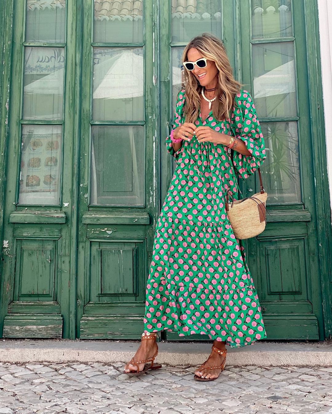 SABINE | Women's Casual Boho Chic Maxi Dress