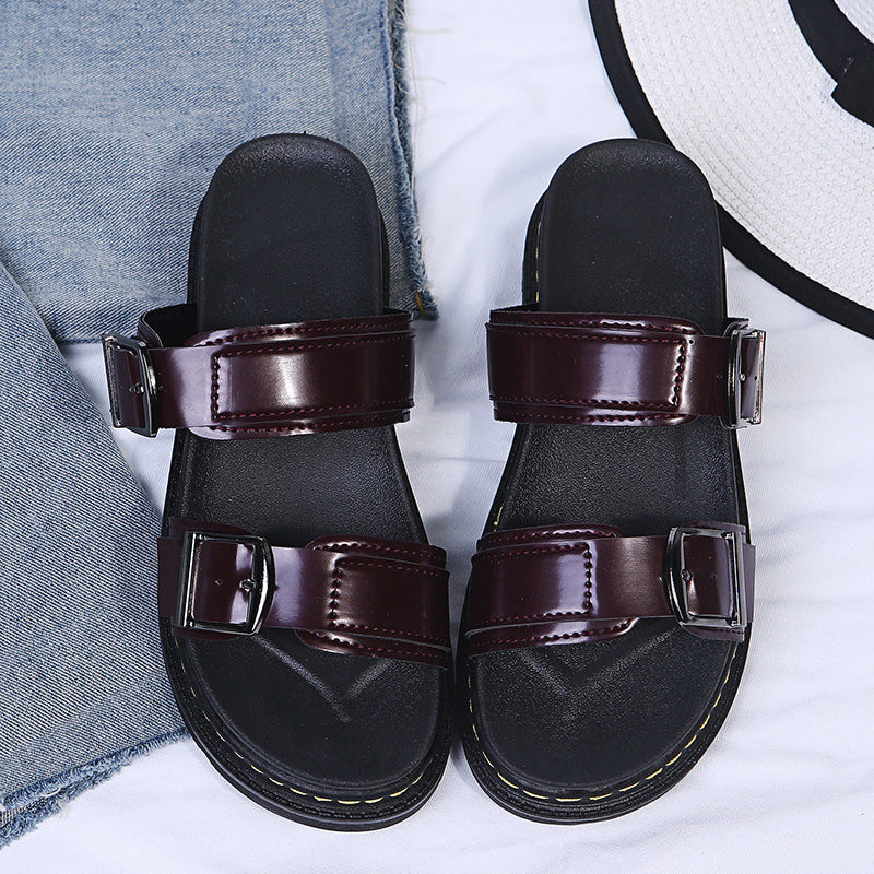 PEARY | Women's Buckled Platform Summer Sandals