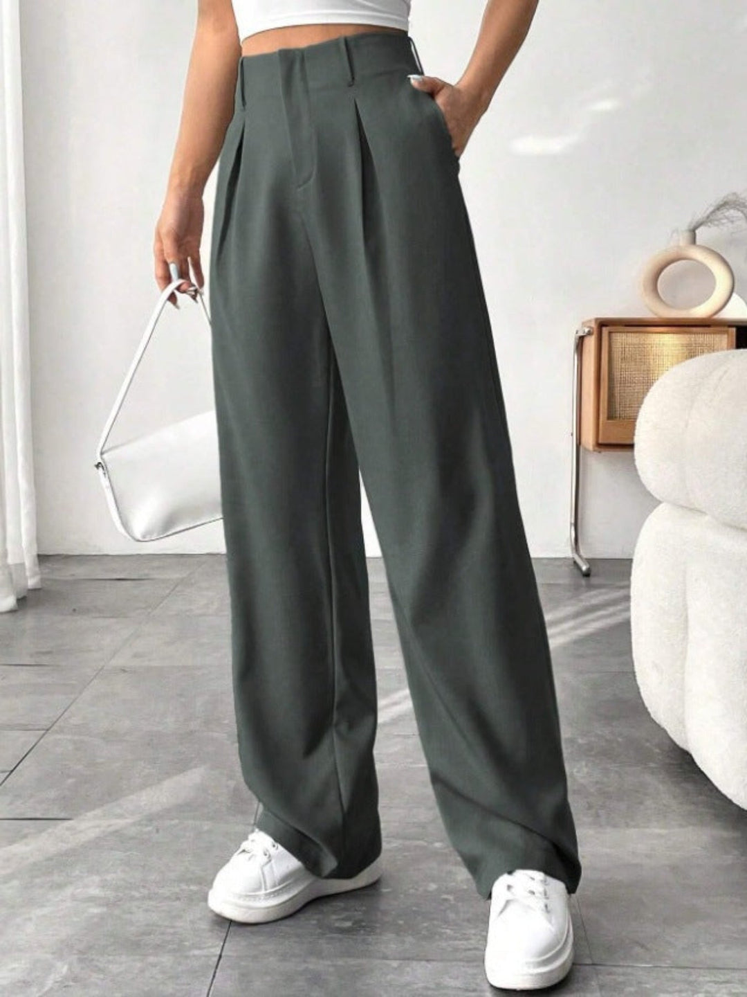 BELISIMA | Wide Leg High Waist Women's Pants