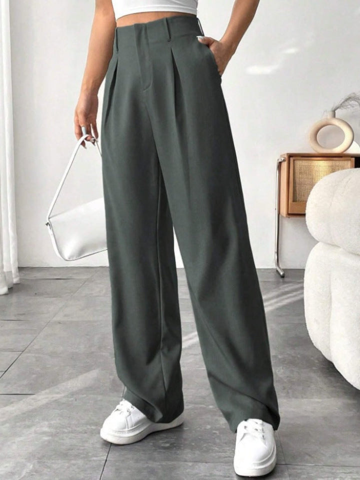 BELISIMA | Wide Leg High Waist Women's Pants
