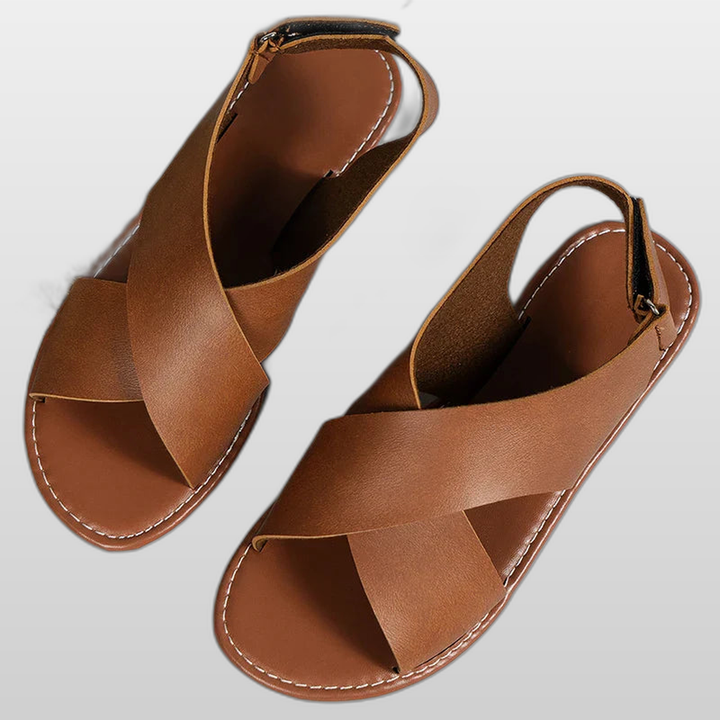 TANYA | Women's Casual Criss-Cross Flat Sandals