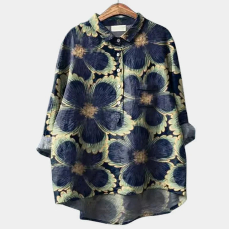 Navy Floral