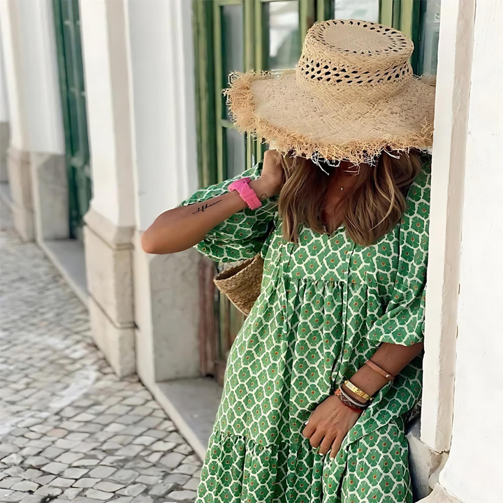 SABINE | Women's Casual Boho Chic Maxi Dress