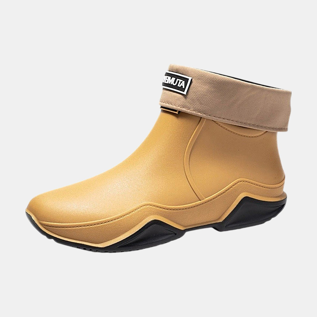 Women's Waterproof Chelsea Rain Boots, Chunky Platform