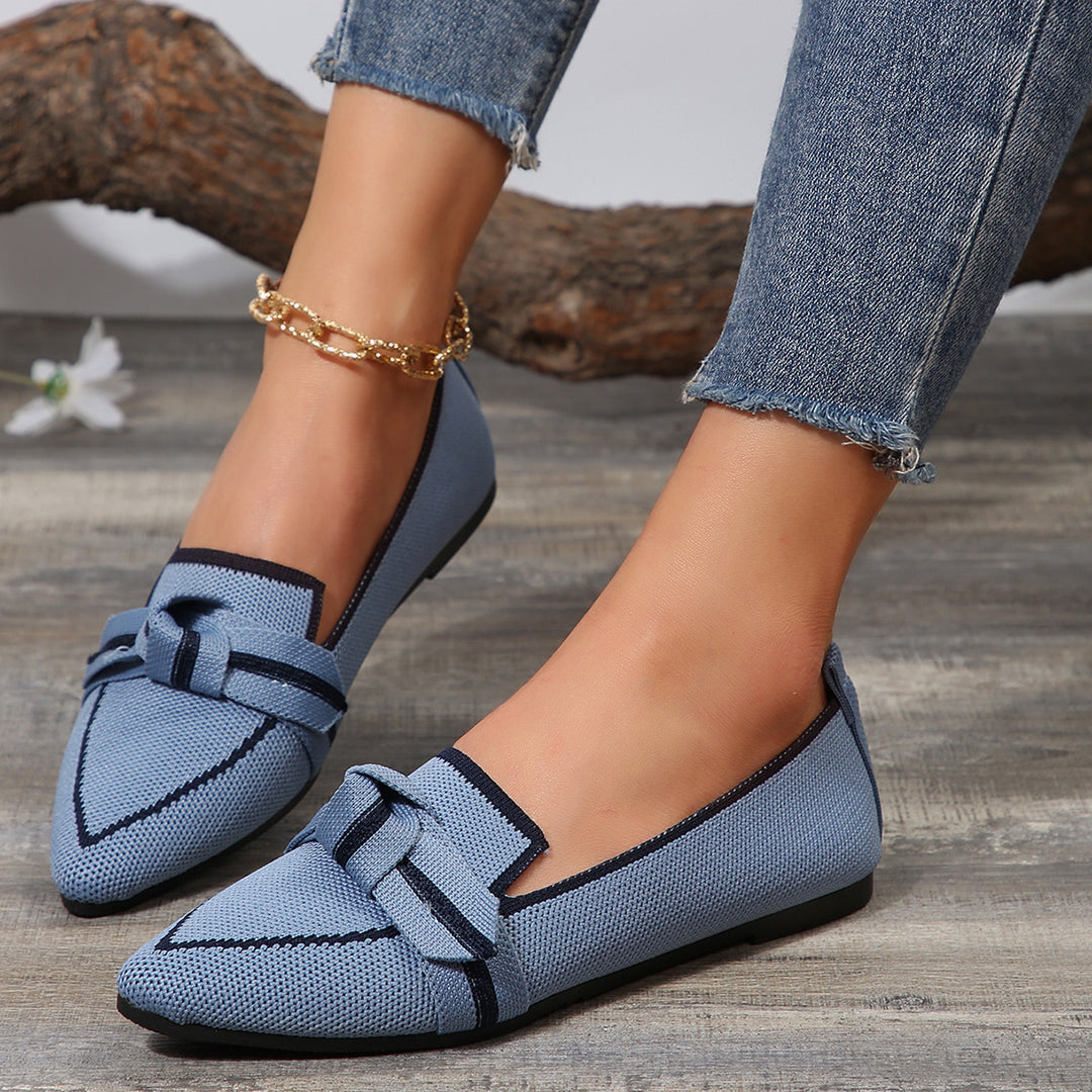 Women's Comfort Orthopedic Loafers in light blue