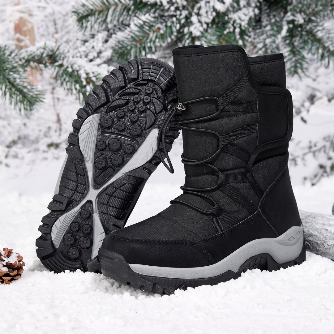 Men's Snow Comfortable Orthopedic Winter Boots, Hiking Cold Weather