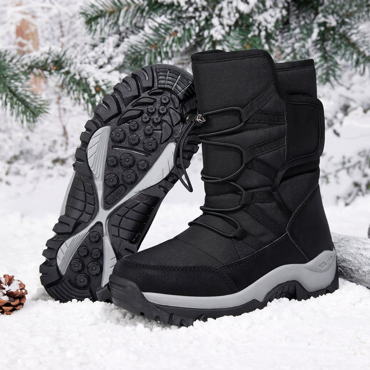 Men's Snow Comfortable Orthopedic Winter Boots, Hiking Cold Weather