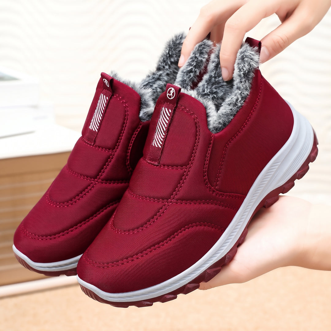 Men's Snow Comfortable Orthopedic Winter Boots, Ankle Fur Lined