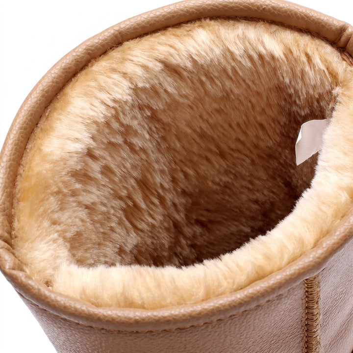 Women's Snow Comfortable Orthopedic Winter Boots, Fuzzy Fur Lined