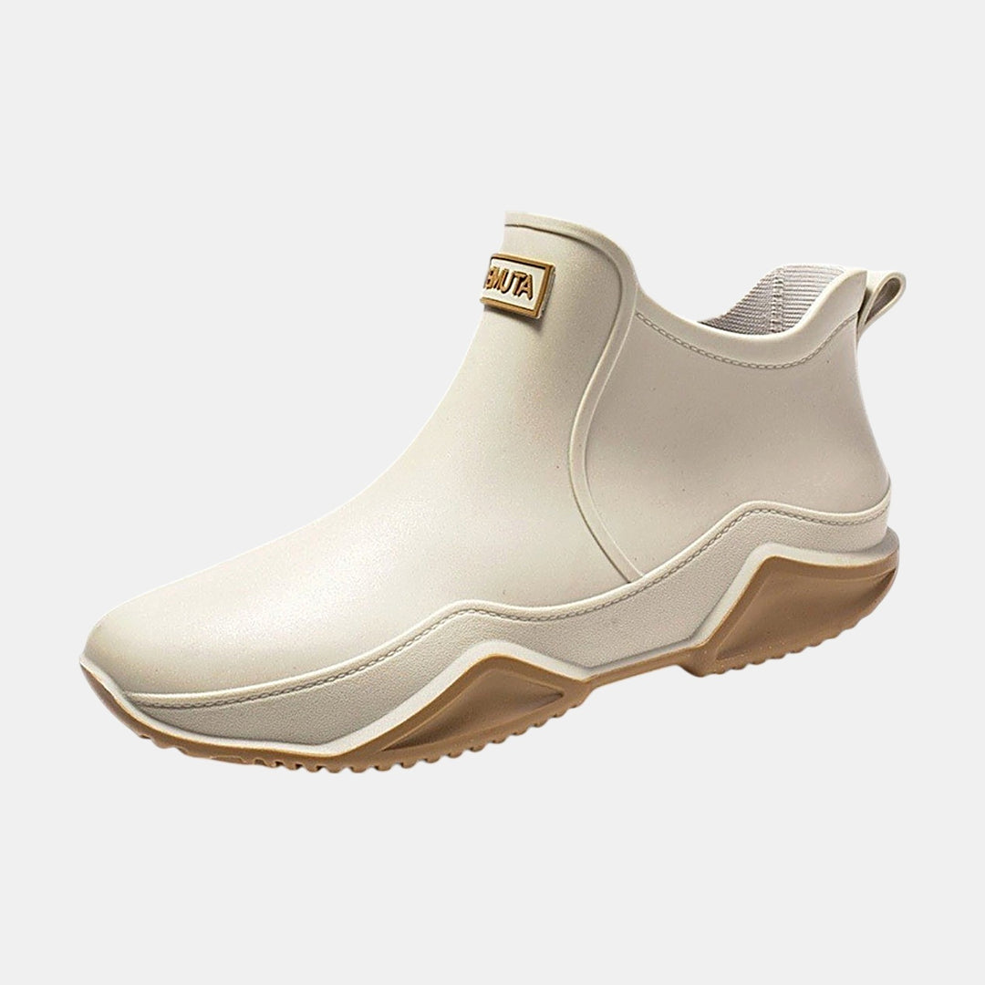 Women's Waterproof Chelsea Rain Boots, Chunky Platform