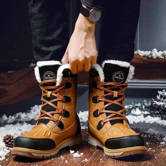 Women's Waterproof Boots, Fleece Lining Treaded Outsole