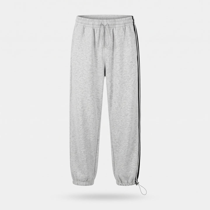 Women's Baggy Wide Leg Sweatpants, Graphic Print Cotton