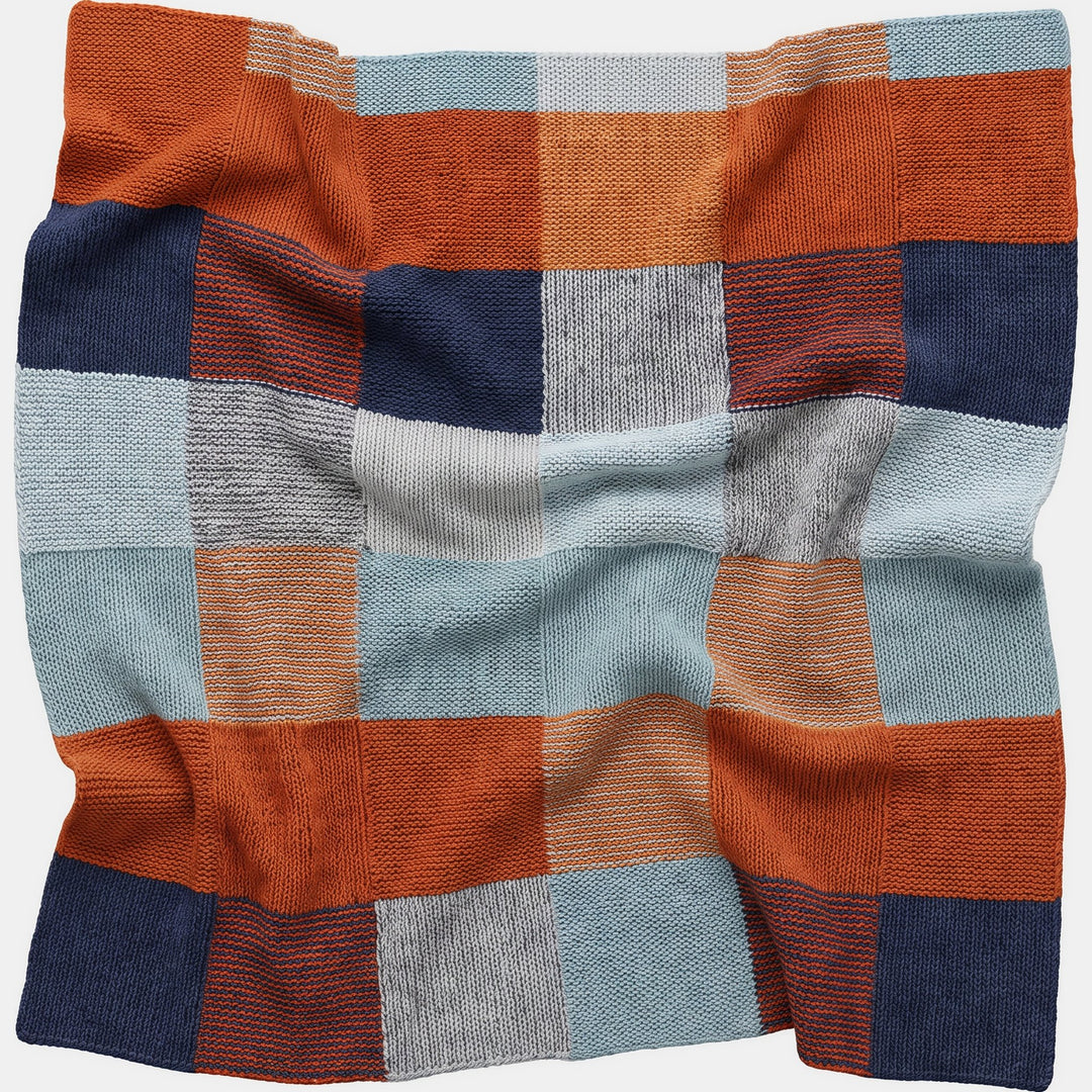 Women's Checkered Oversized Cashmere Sweater, Mock Turtleneck