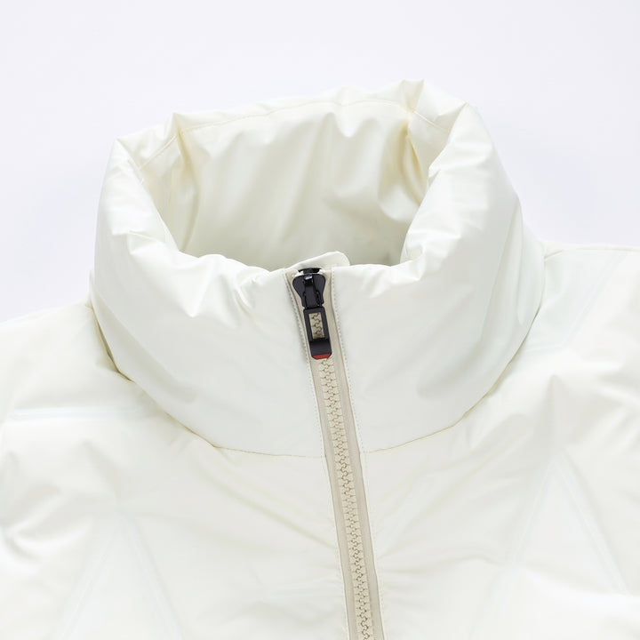 Men's Long Puffer Jacket, Stand Collar Padded Down Coat