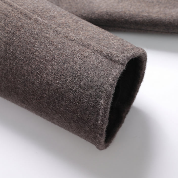 Men's Double Breasted Winter Peacoat, Tailored Notch Lapel
