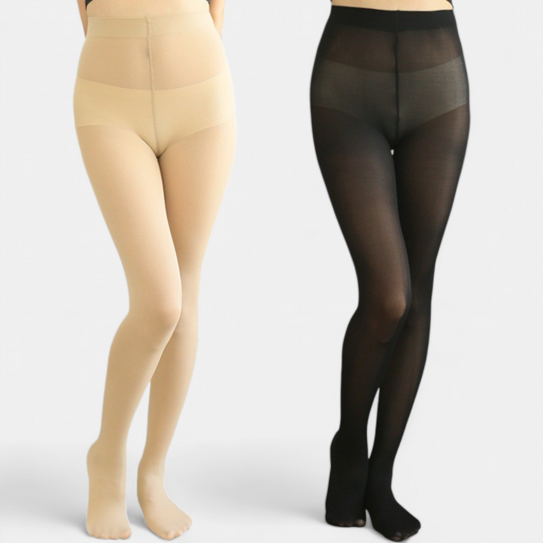 Women's Opaque Footed Tights, 80D Velvet Soft Warm Winter