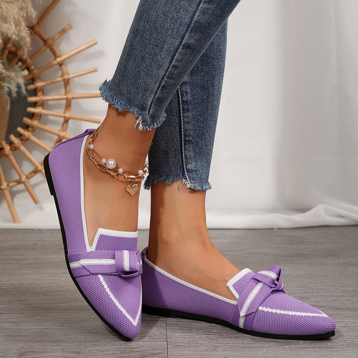 Women's Comfort Orthopedic Loafers in purple
