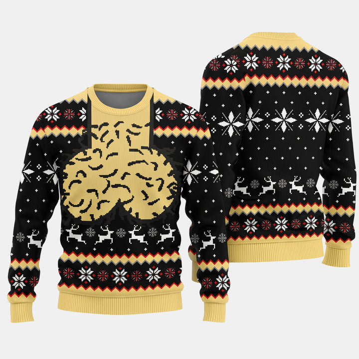 Women's Ugly Christmas Sweater in black