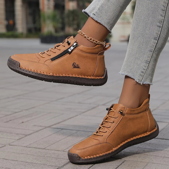 Women's Comfortable Orthopedic Shoes in brown