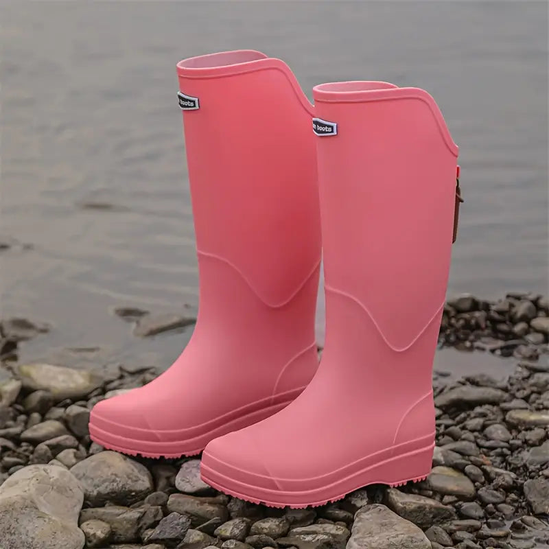Women's Comfortable Orthopedic Waterproof Boots in pink