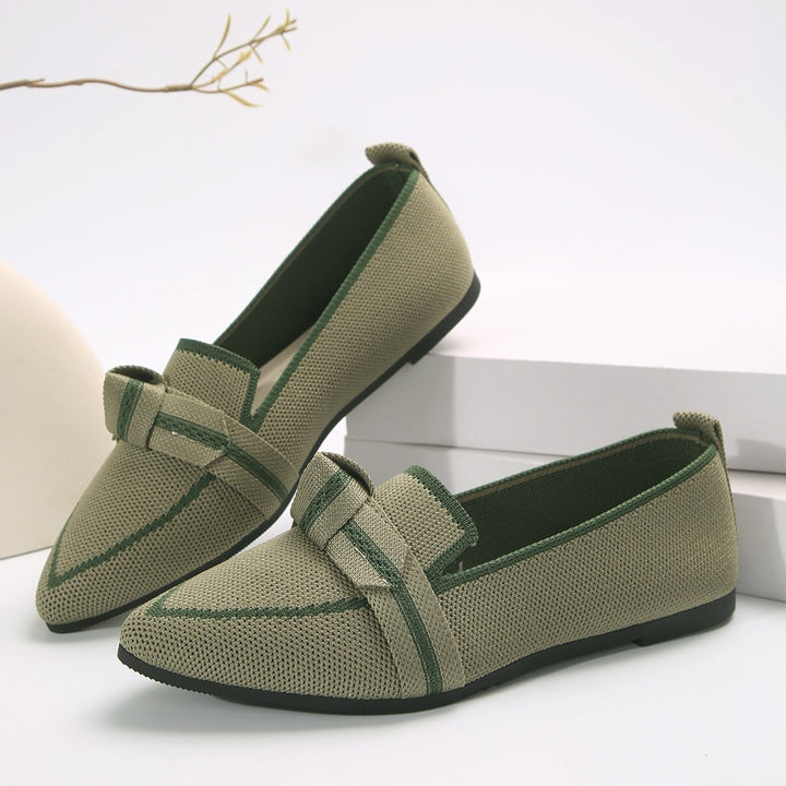 Women's Comfort Orthopedic Loafers in army green