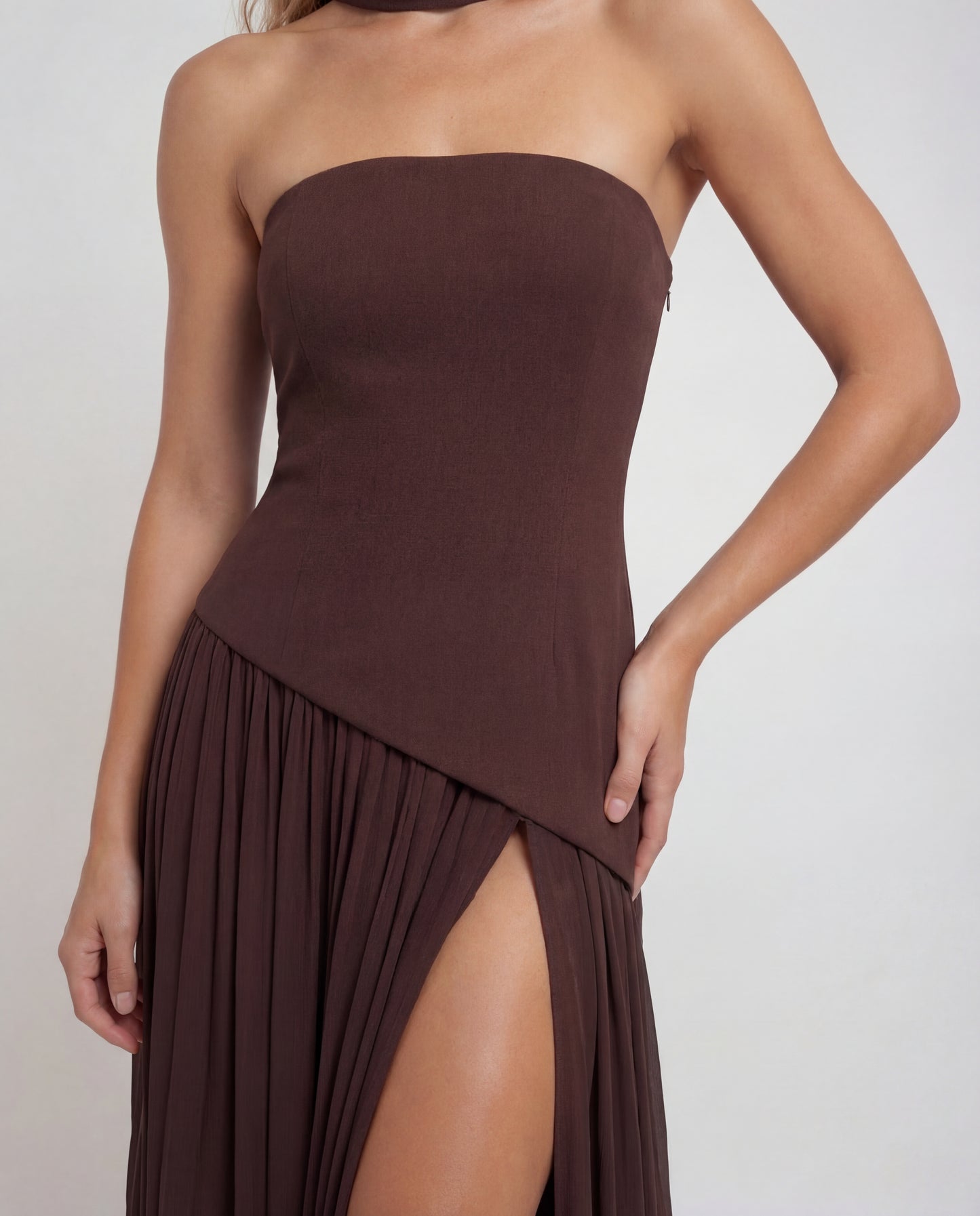 Lindsay | Sleeveless Bodycon Maxi Dress