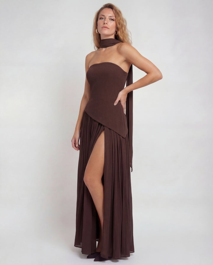 Lindsay | Sleeveless Bodycon Maxi Dress
