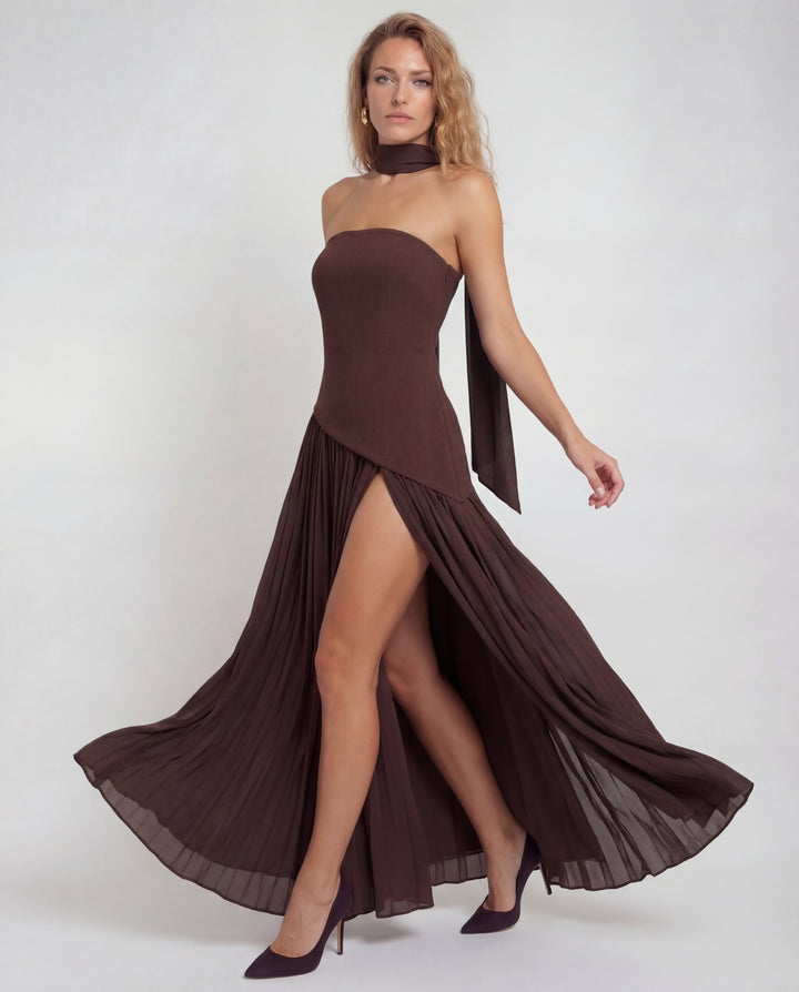 Lindsay | Sleeveless Bodycon Maxi Dress