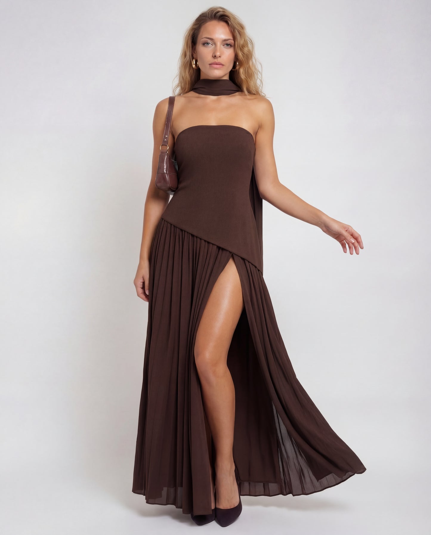 Lindsay | Sleeveless Bodycon Maxi Dress