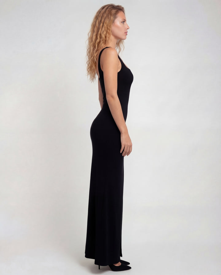 Marilyn | Open-Back Slip Maxi Dress