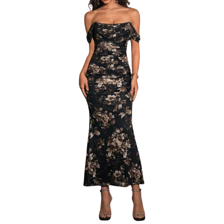 Black Gold Floral
